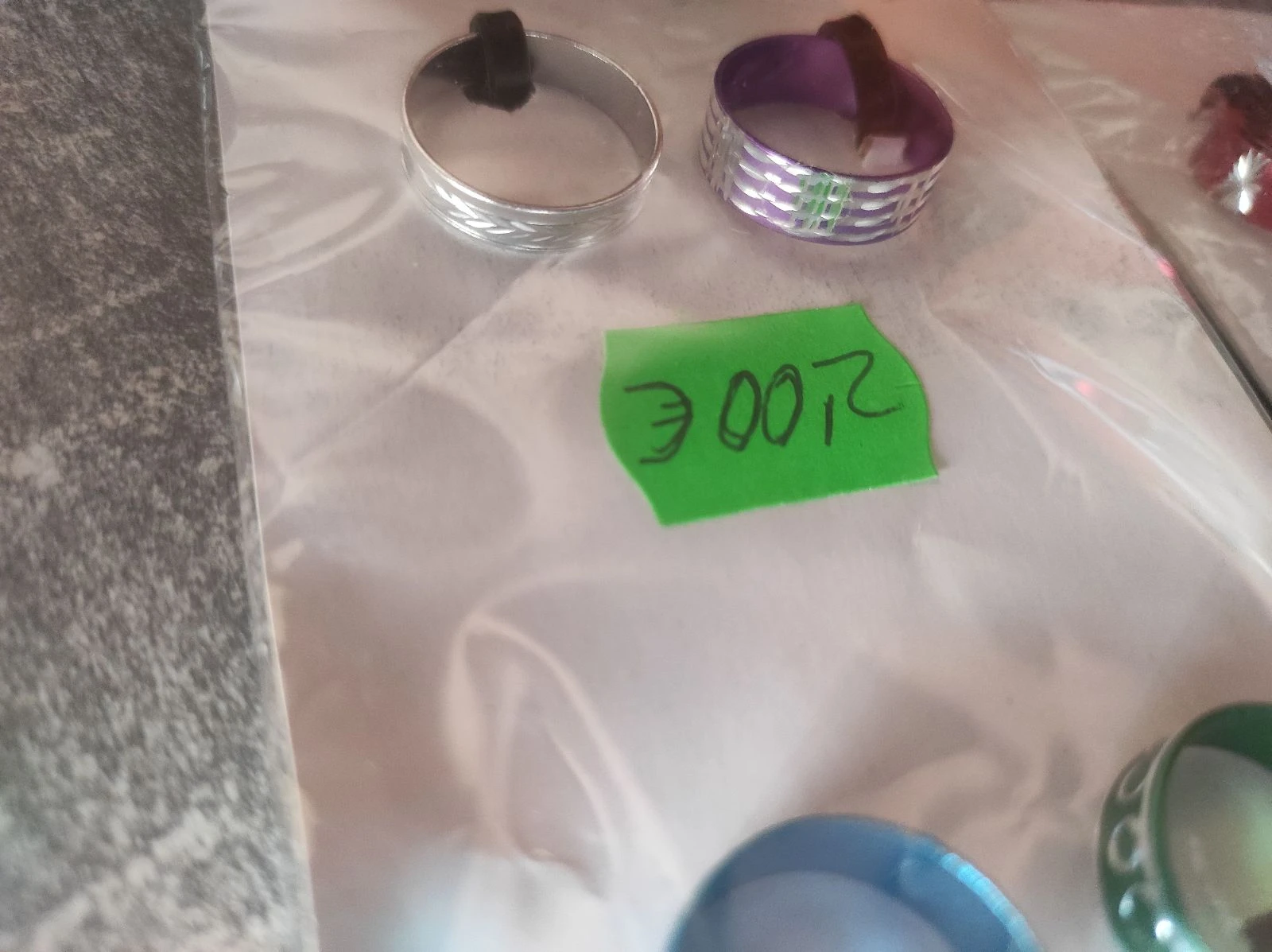Lote 8 anéis de cores – photo 10